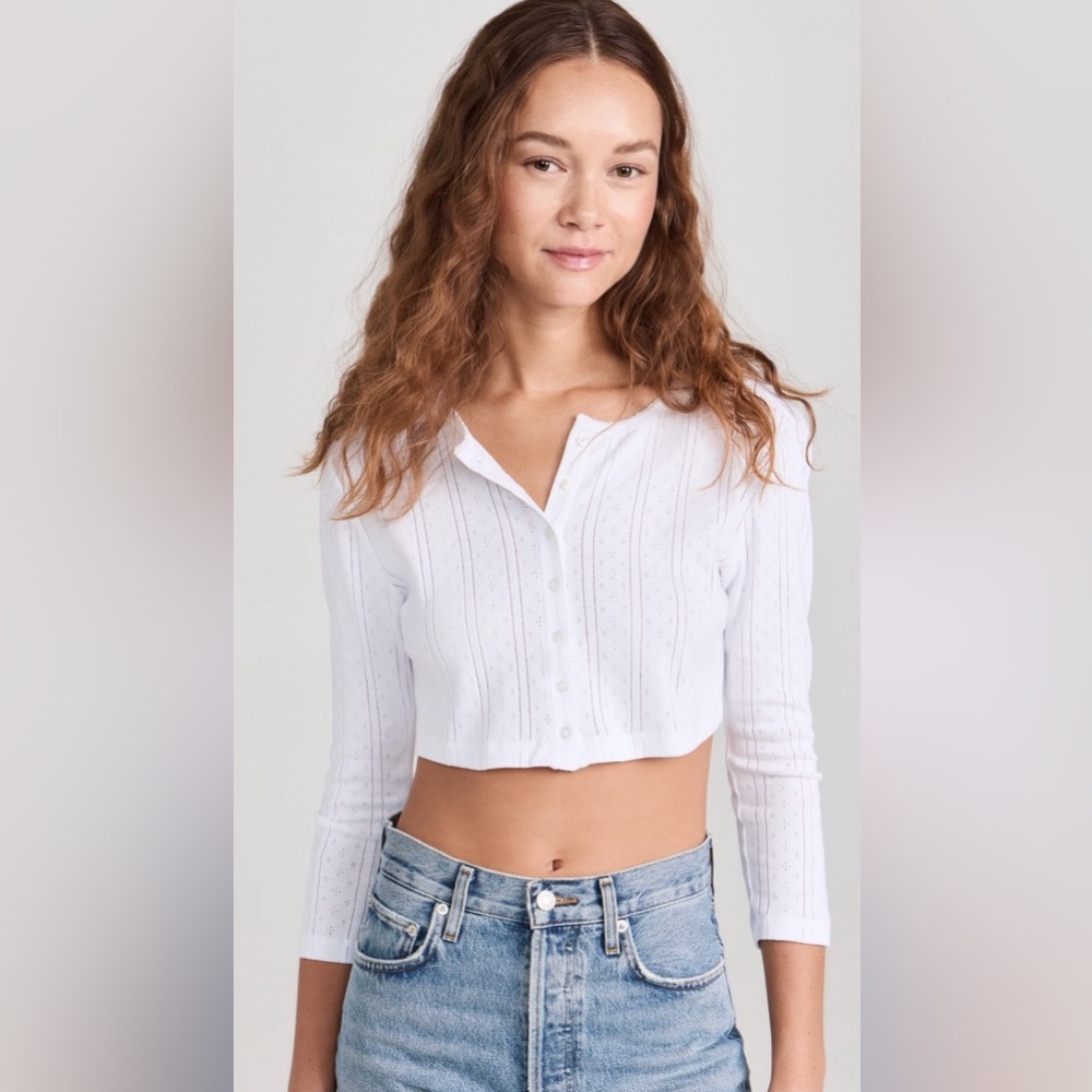 Cou Cou Cropped Cardigan